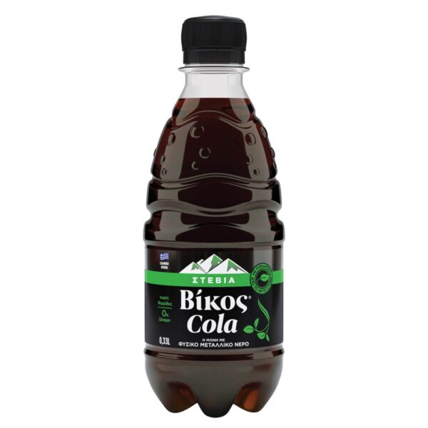 Βίκος Κόλα Στέβια 330ml
