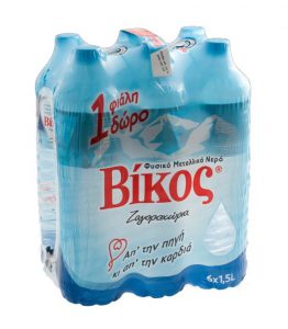 Eμφιαλωμένο νερό Βικος Εξάδα