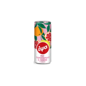 ΕΨΑ ΓΚΡΕΙΠΦΡΟΥΤ&ΛΕΜΟΝΙ SLIM CAN 330ml
